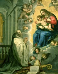 Die Vision des Heiligen Bernhard, 1634